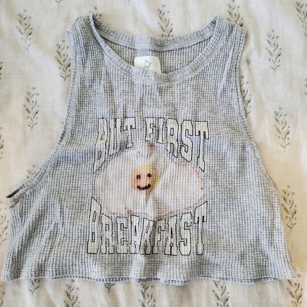 Aerie cropped tank size small